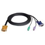 ATEN integrovaný kabel 2L-5201P pro KVM PS/2, 1,2 M