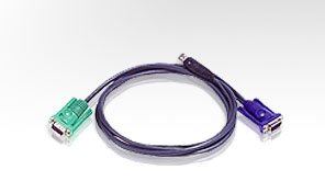 ATEN integrovaný kabel 2L-5202U pro KVM USB 1.8 M