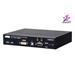 ATEN KE6922T 2K DVI-D Dual-Link KVM over IP Extender with Dual SFP and PoE (Transmitter) KE6922T-AX