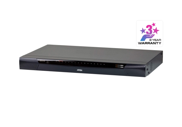 ATEN KN1116VA-AX-G 1-Local/1-Remote Access 16-Port Cat 5 KVM over IP Switch (1920 x 1200)