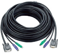 ATEN KVM Prodloužecí kábel (SVGA, PS/2, PS/2) - 10m 2L-1010P