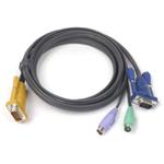 ATEN KVM sdružený kabel k CS-12xx,CL-10xx, ps2, 2m 2L-5202P