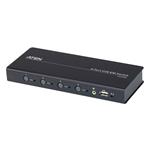 ATEN KVM switch CS724KM 4-port USB Boundless KM Switch (Cables included) CS724KM-AT