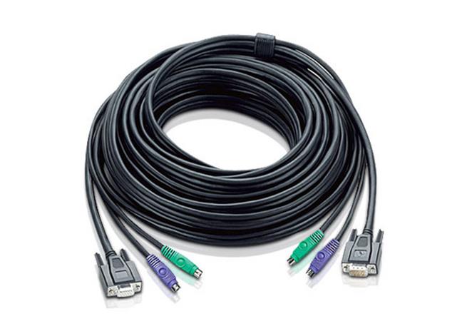 ATEN sdružený prodlužovací kabel 3m, PS/2 2L-1003P