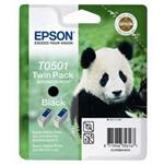 Atrament Epson SC 400/440/460/500/600/640/660/670 black 2-pack C13T05014210