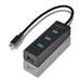 AXAGON HUE-S2C,Type-C 4x USB3.0 CHARGING hub, microUSB nap. konektor