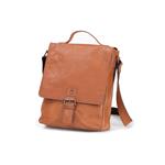 Baoobaoo Brašňa Vertical Flapbag 13" Tan BB071-1