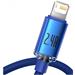 Baseus CAJY000003 Crystal Shine Series Datový Kabel USB - Lightning 20W 1,2m Blue 6932172602697