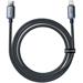 Baseus CAJY000201 Crystal Shine Series Datový Kabel USB-C - Lightning 20W 1,2m Black 6932172602741