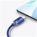 Baseus CAJY000403 Crystal Shine Series Datový Kabel USB - USB-C 100W 1,2m Blue 6932172602819