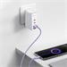 Baseus CAJY000405 Crystal Shine Series Datový Kabel USB - USB-C 100W 1,2m Purple 6932172602826