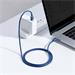 Baseus CAJY000603 Crystal Shine Series Datový Kabel USB-C - USB-C 100W 1,2m Blue 6932172602871