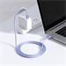 Baseus CAJY000705 Crystal Shine Series Datový Kabel USB-C - USB-C 100W 2m Purple 6932172602918