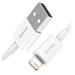 Baseus CALYS-B02 Superior Fast Charging Kabel Lightning 2.4A 1.5m White 6953156205444