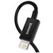 Baseus CALYS-C01 Superior Fast Charging Datový Kabel USB to Lightning 2.4A 2m Black 6953156205451