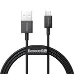 Baseus CAMYS-01 Superior Fast Charging Datový Kabel MicroUSB 2A 1m Black 6953156208476