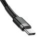 Baseus CATKLF-GG1 Cafule Kabel USB-C 60W 1m Gray/Black 6953156285200