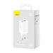 Baseus CCGP120202 GaN5 Pro Quick Nabíječka USB + 2x USB-C 65W White 6932172617516