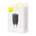 Baseus CCSUPP-E01 Super Si Quick Nabíječka USB + USB-C 30W Black 6953156206342