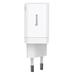 Baseus CCSUPP-E02 Super Si Quick Nabíječka USB + USB-C 30W White 6953156206359