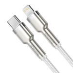 Baseus Datový kabel Cafule USB-C/Lightning PD 20W 1m bílý 6953156202078