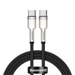 Baseus Datový kabel Cafule USB-C/USB-C 1m 100W (20V 5A) černý 6953156202320