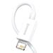 Baseus Datový kabel Superior Series USB/Lightning 1m (2.4 A) bílá 6953156205413