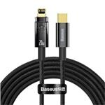 Baseus Explorer Series datový kabel USB-C/Lightning s inteligentním vypnutím 20 W 2m černá CATS000101