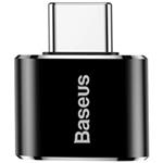 Baseus Exquisite Adaptér USB-C samec na USB samica 2,4A, čierny CATOTG-01