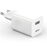 Baseus rychlonabíječka do sítě 1xUSB Quick Charge 3.0 24W bílá 6953156272446