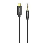 Baseus Yiven Series audio kabel USB-C / 3,5mm Jack 1,2m, černá CAM01-01
