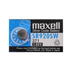 Batéria Avacom 371 Maxell knoflíková, Silver Oxid - nenabíjecí