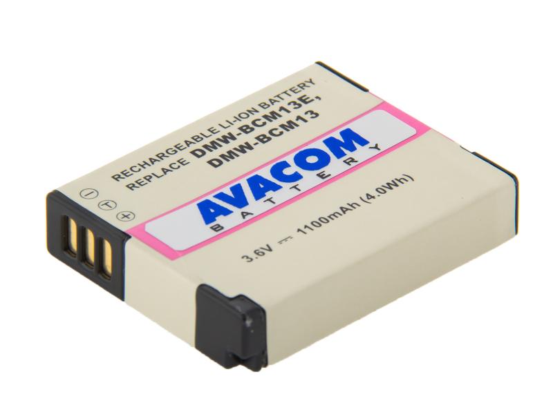 Batéria Avacom Panasonic DMW-BCM13, BCM13E Li-ion 3.6V 1250mAh 4.5Wh - neoriginální DIPA-CM13-338