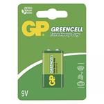 Batéria zinkochloridová, 9V, 9V, GP, blister, 1-pack, Greencell