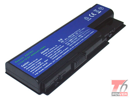 Baterie T6 power Acer Aspire 5310, 5520, 5720, 5920, 7720, TravelMate 7530 serie, 6cell, 5200mAh NBAC0054