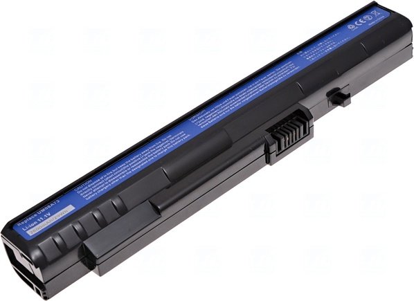 Baterie T6 power Acer Aspire One 8, 9, 10, 1, A110, A150, D150, D250, P531h, 3cell, 2600mAh, black NBAC0050