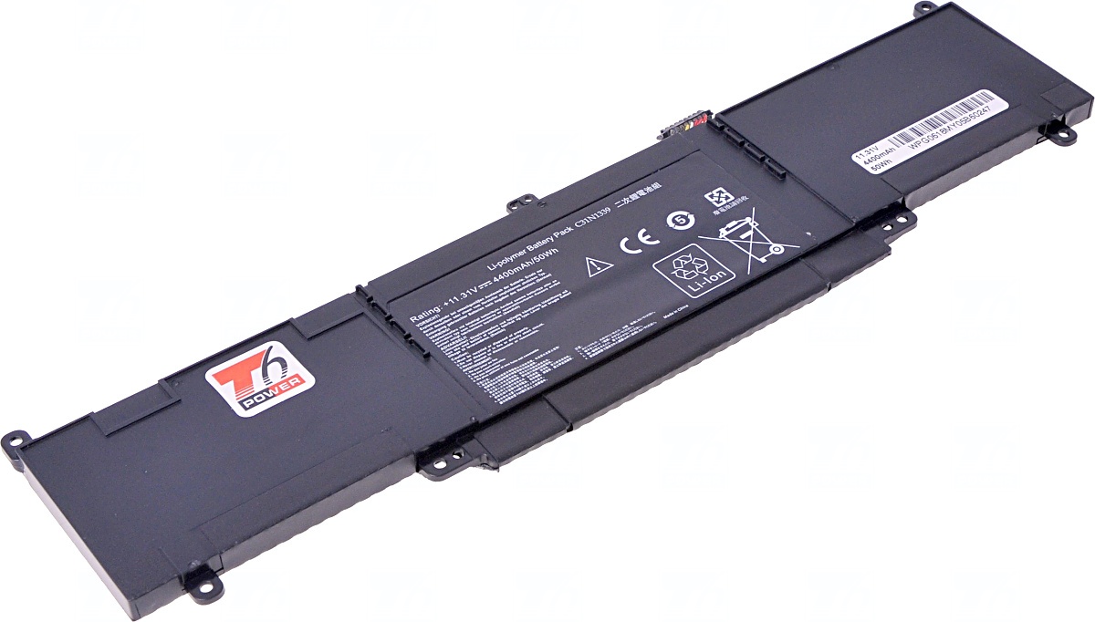 Baterie T6 power Asus UX303, BX303, RX303, U303LA, TP300LA, 4420mAh, 50Wh, Li-pol, 3cell NBAS0112