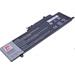 Baterie T6 power Dell Insprion 13 7347, 13 7348, 11 3147, 11 3158, 3874mAh, 43Wh, 3cell, Li-pol NBDE0157