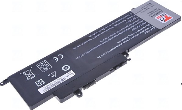 Baterie T6 power Dell Insprion 13 7347, 13 7348, 11 3147, 11 3158, 3874mAh, 43Wh, 3cell, Li-pol NBDE0157