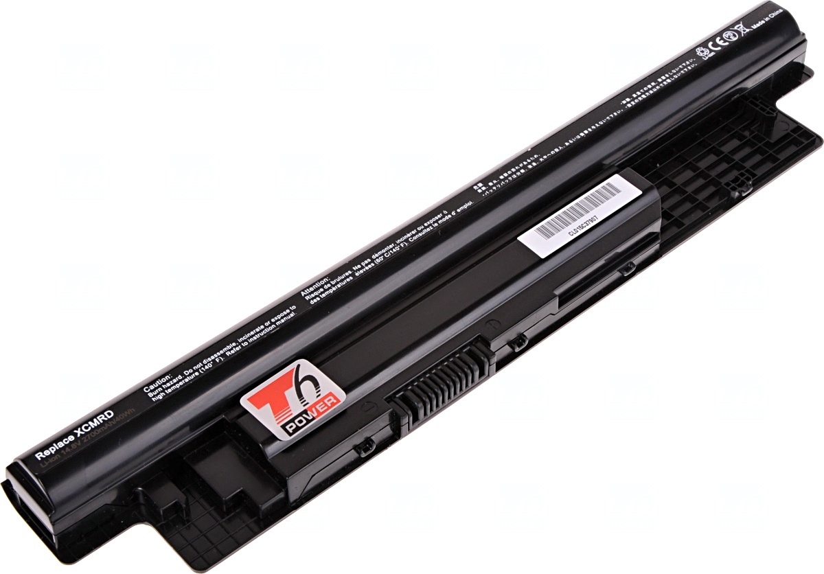 Baterie T6 power Dell Latitude 3440, 3540, Inspiron 14, 15, 17, Vostro 2421, 4cell, 2700mAh NBDE0144