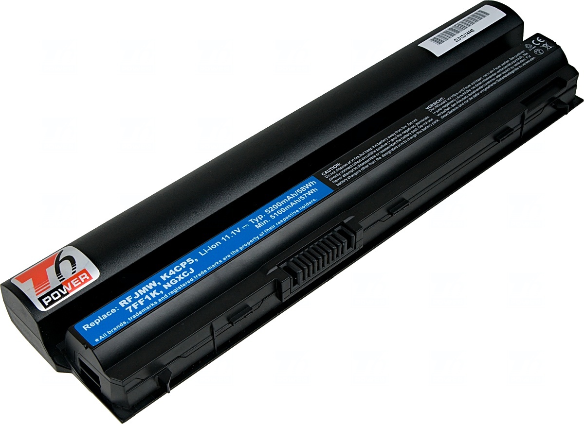 Baterie T6 power Dell Latitude E6220, E6230, E6320, E6330, E6430s, 6cell, 5200mAh NBDE0136