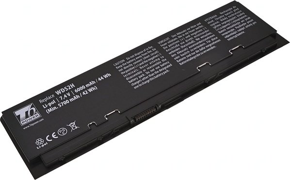 Baterie T6 power Dell Latitude E7240, 4cell, 6000mAh NBDE0146