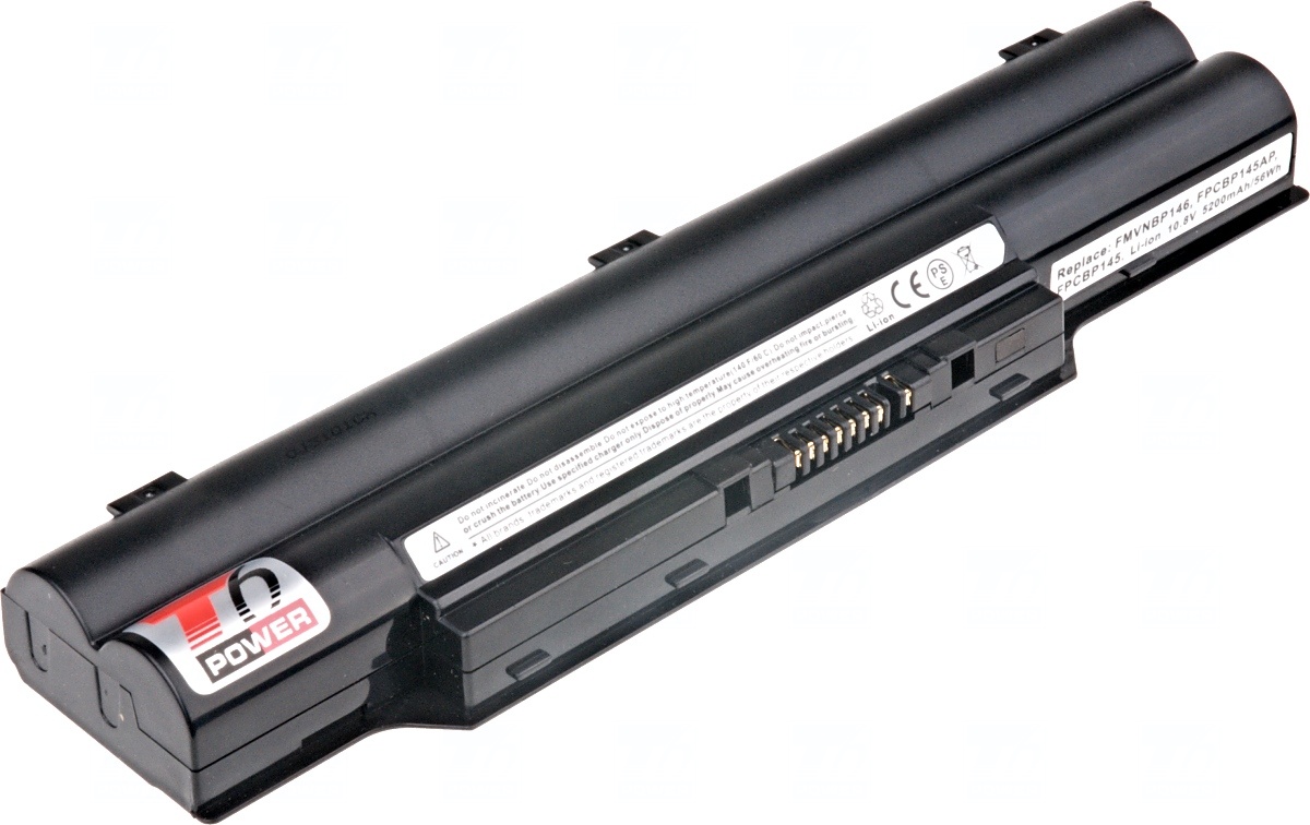 Baterie T6 power Fujitsu LifeBook S7110, S6310, S751, S752, S762, SH761, SH782, 6cell, 5200mAh NBFS0031