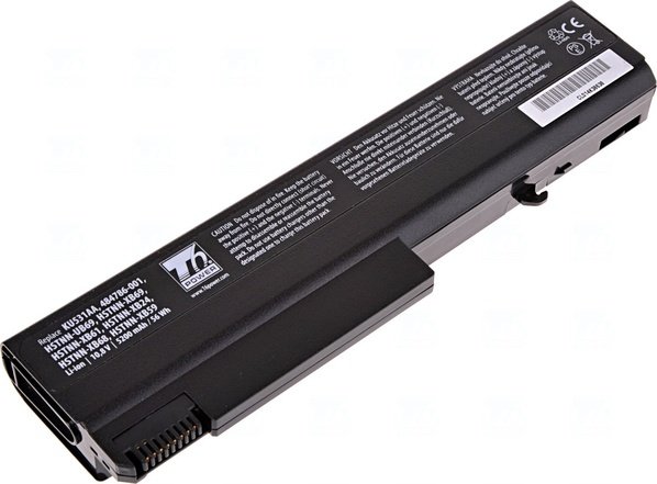 Baterie T6 power HP Compaq 6530b, 6730b, 6930b, ProBook 6440b, 6450b, 6540b, 6550b, 6cell, 5200mAh NBHP0039