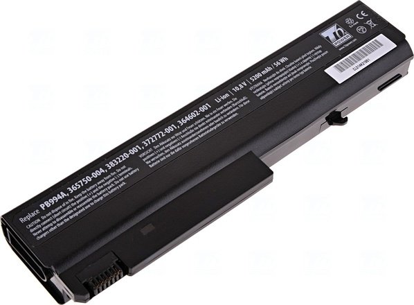 Baterie T6 power HP Compaq nx6110, nx6120, nc6110, nc6120, 6510b, 6710b, 6910p, 6cell, 5200mAh NBHP0013