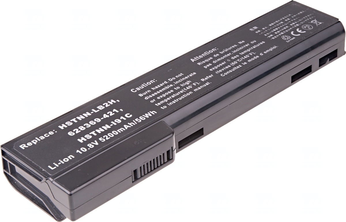 Baterie T6 power HP ProBook 6360b, 6460b, 6470b, 6560b, 6570b, 8460, 8470, 8560, 6cell, 5200mAh NBHP0076