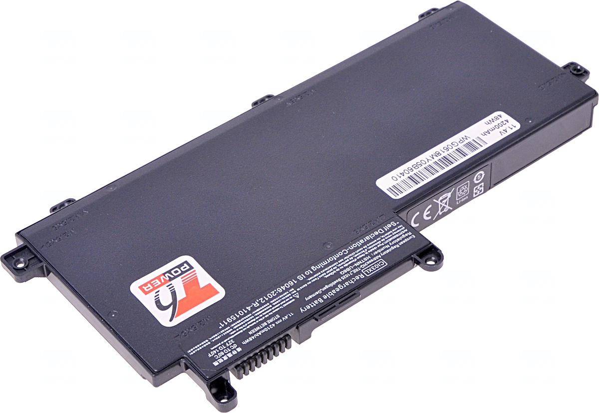 Baterie T6 power HP ProBook 640 G2, 640 G3, 645 G2, 650 G2, 655 G2, 4200mAh, 48Wh, 3cell, Li-pol NBHP0124