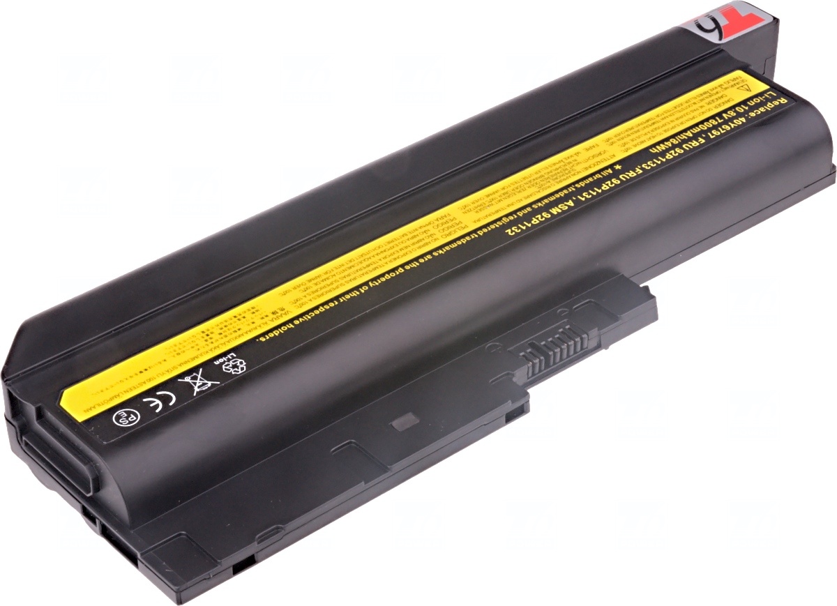 Baterie T6 power IBM ThinkPad T500, T60, T61, R500, R60, R61, Z60m, Z61m, SL500, 9cell, 7800mAh NBIB0046