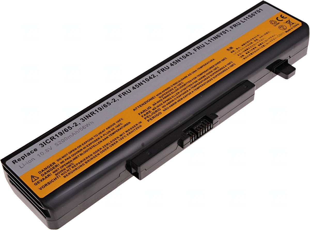 Baterie T6 power Lenovo IdeaPad Z580, G580, G500, G510, G700, 6cell, 5200mAh NBIB0119