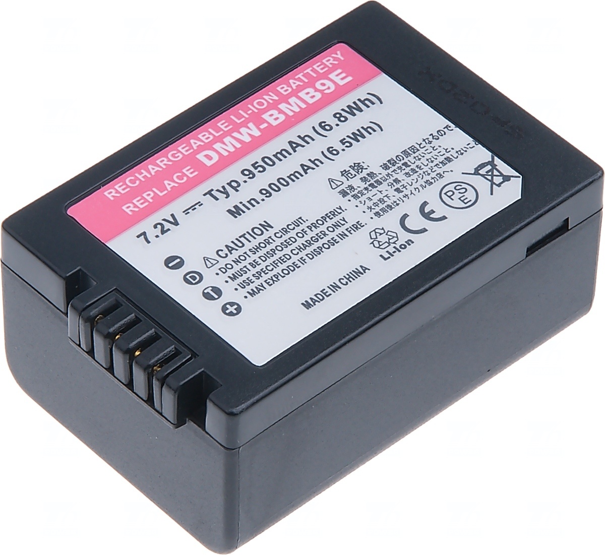 Baterie T6 power Panasonic DMW-BMB9, DMW-BMB9E, DMW-BMB9GK, 895mAh, 6,4Wh DCPA0019